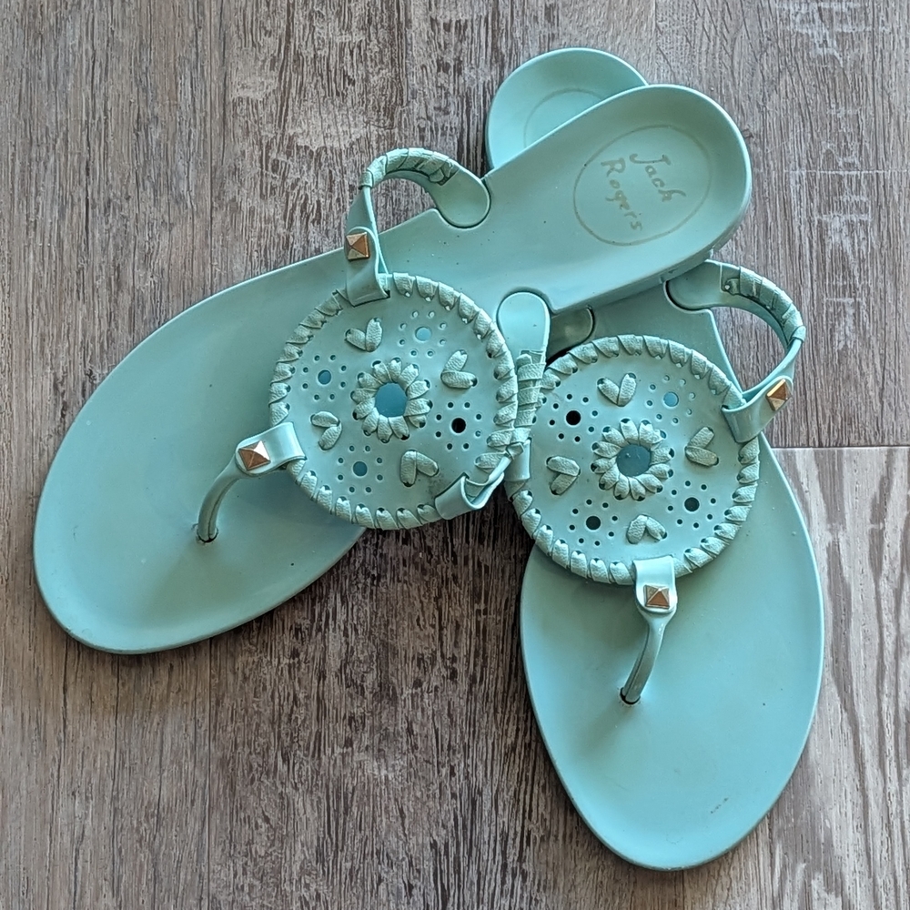 Jack Rogers Women's Aqua Sandals